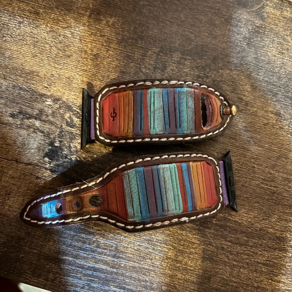 Leather Apple Watch band